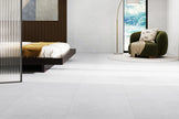 Skyline Cloudline Stone Look Porcelain Tiles in a room setting