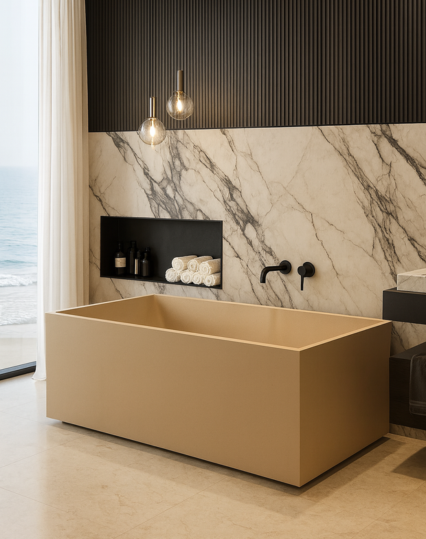 Cube Freestanding Bath