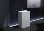 Cube Freestanding Pedestal Basin
