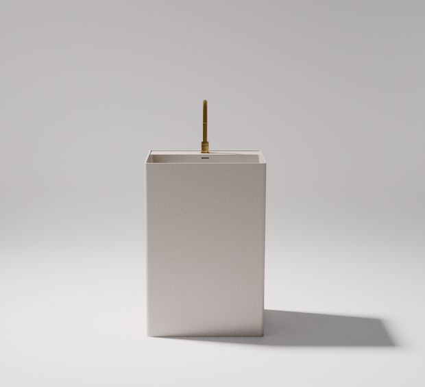 Cube Freestanding Pedestal Basin