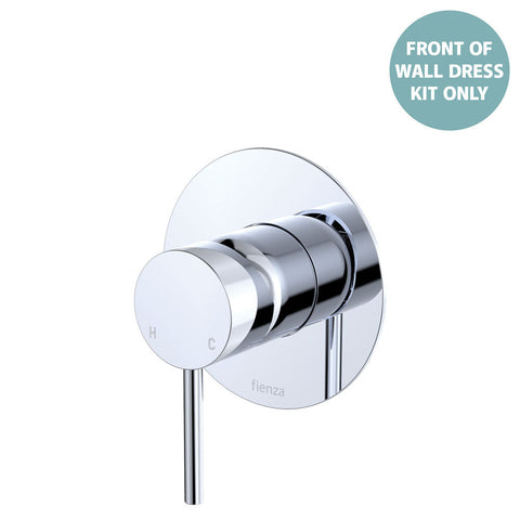 Fienza Kaya Wall Mixer Dress Kit, Large Round Plate, Trim Kit Only