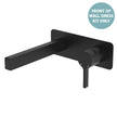 Sansa Wall Bath Mixer Dress Kit - Trim Kit Only in Matte Black