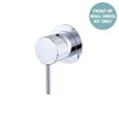 Fienza Axle Wall Mixer Dress Kit, Small Round Plate, Trim Kit Only