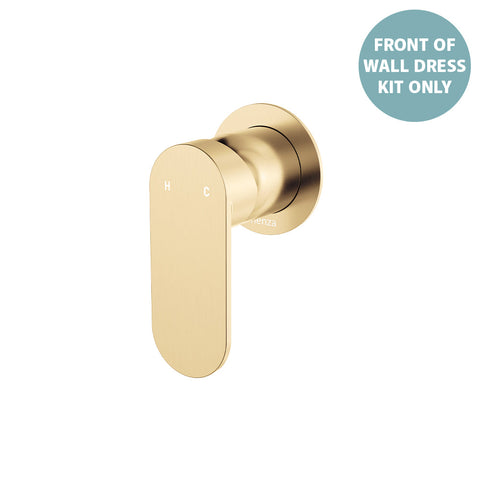 Fienza Empire Slim Wall Mixer Dress Kit, Round Plate, Trim Kit Only