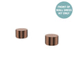 Kaya Round Hob Taps, Dress Kit - Trim Kit Only in Brushed Copper