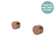 Kaya Round Wall Taps, Dress Kit - Trim Kit Only in Brushed Copper
