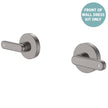 Kaya Wall Set Dress Kit, Lever Taps - Trim Kit Only in Gun Metal