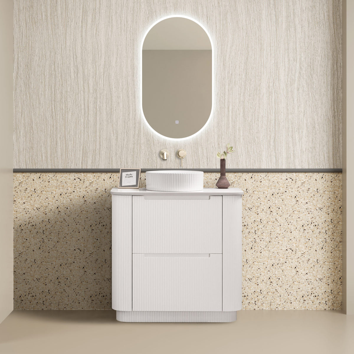Almere 900mm Freestanding Vanity