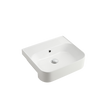 Dublin Semi-Recessed Basin With No Tap Hole