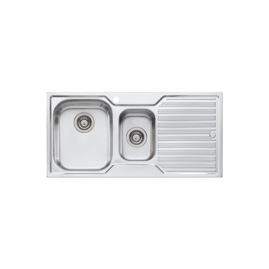 Diaz 1 and 1/2 Bowl Sink With Drainer