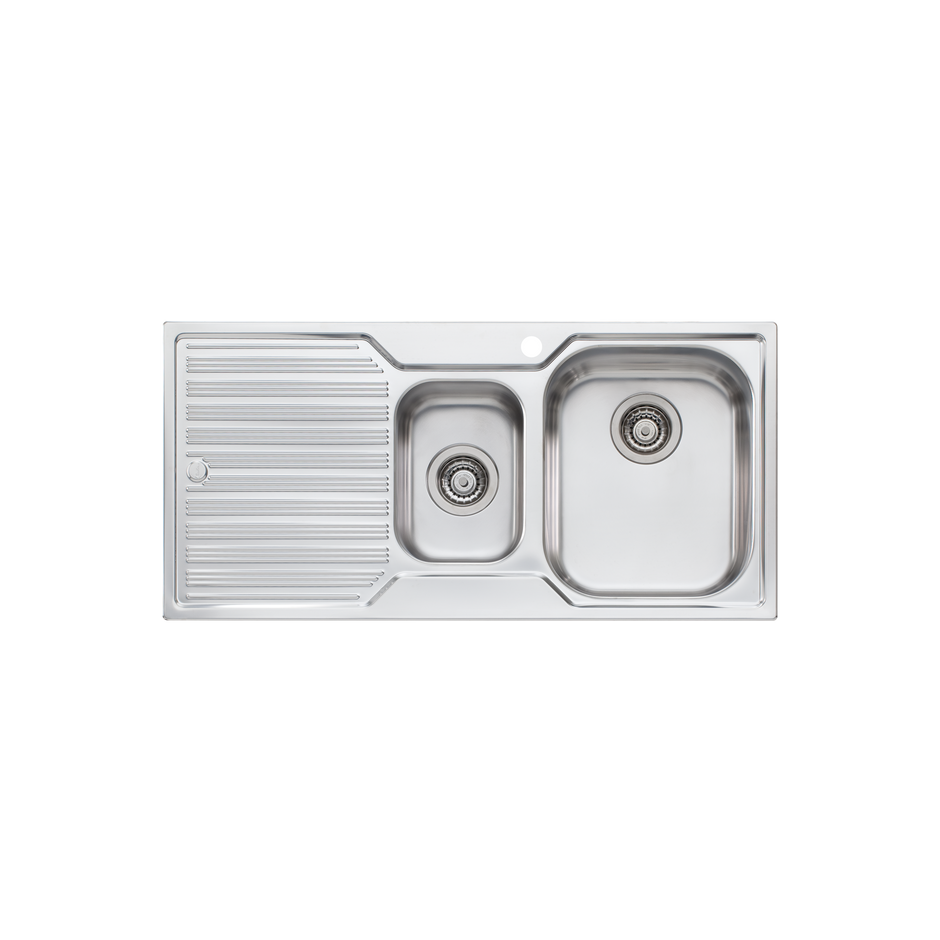 Diaz 1 and 1/2 Bowl Sink With Drainer