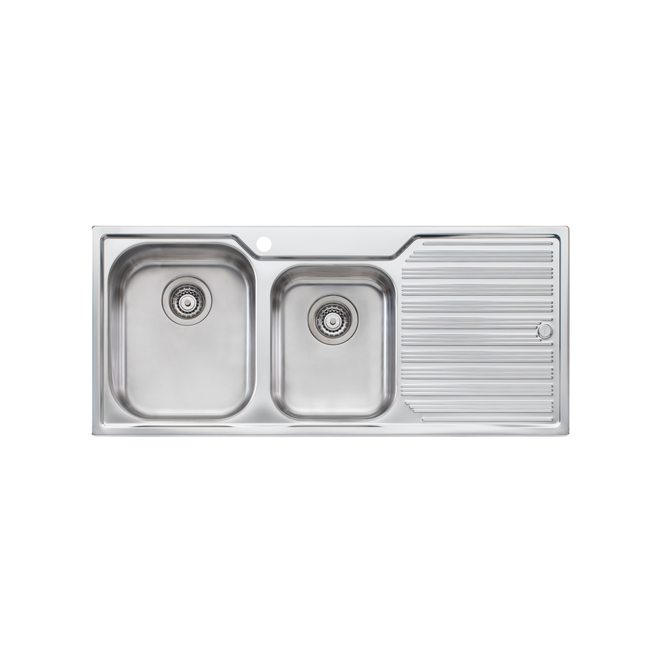 Diaz 1 and 3/4 Bowl Sink With Drainer