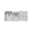 Diaz 1 and 3/4 Bowl Sink With Drainer