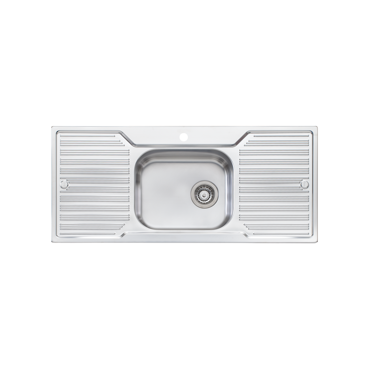 Diaz Single Bowl Sink With Double Drainer