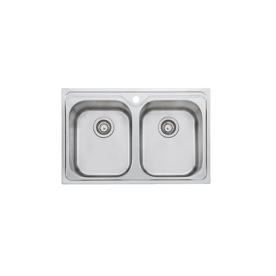 Diaz Double Bowl Universal Sink