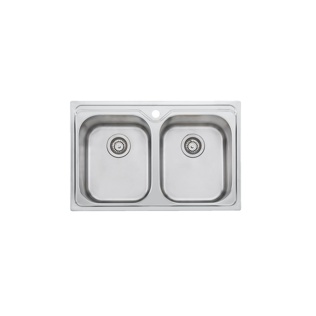 Diaz Double Bowl Universal Sink