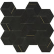 Deco Nero Marquina Cubic Marble Mosaic tile