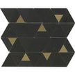 Deco Nero Marquina Pyramic Marble Mosaic tile