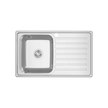 EC Single Left Hand Bowl and Drainer