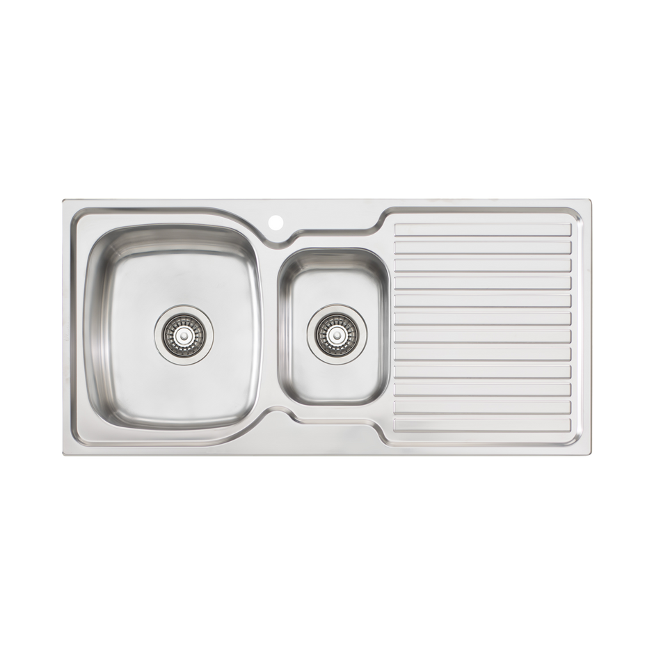 Endeavour 1 and 1/2 Bowl Sink With Drainer