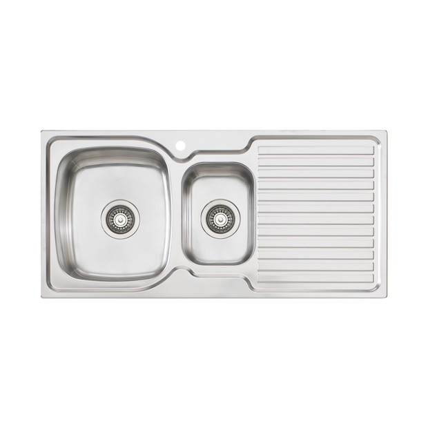 Endeavour 1 and 1/2 Bowl Sink With Drainer