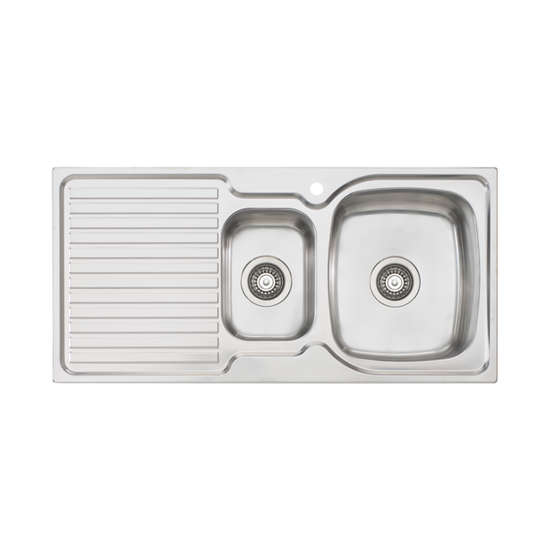 Endeavour 1 and 1/2 Bowl Sink With Drainer