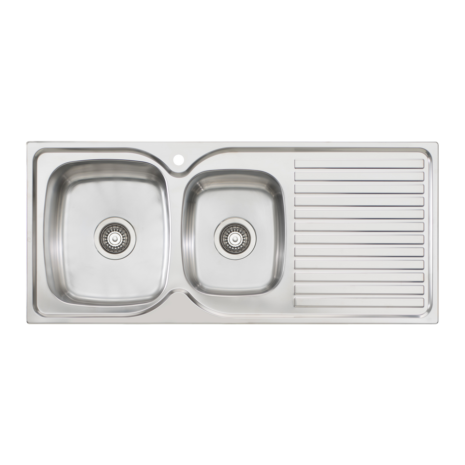 Endeavour 1 and 3/4 Bowl Sink With Drainer