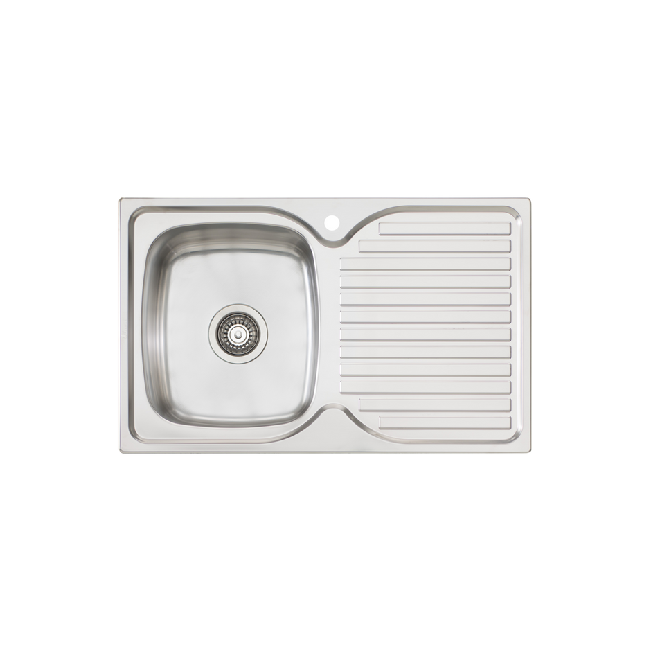 Endeavour Single Bowl Sink With Drainer