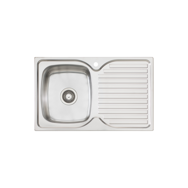 Endeavour Single Bowl Sink With Drainer