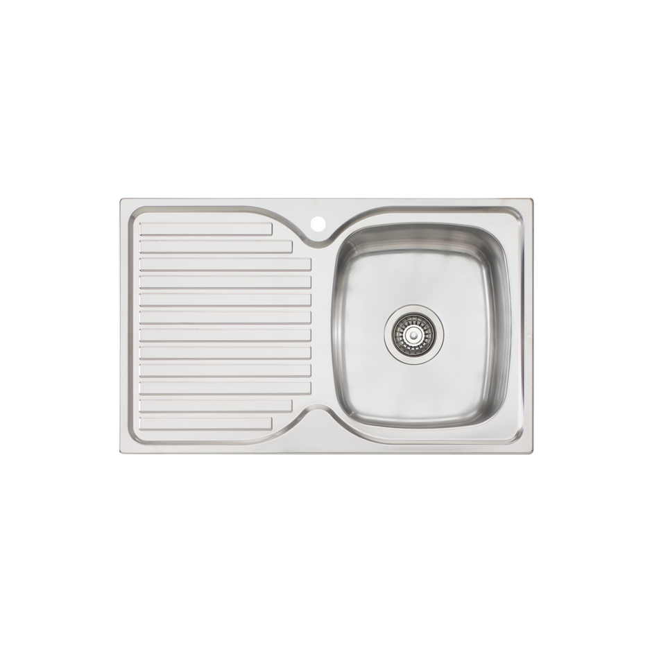Endeavour Single Bowl Sink With Drainer