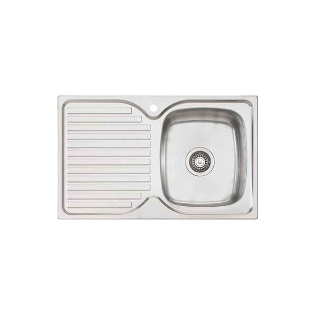 Endeavour Single Bowl Sink With Drainer