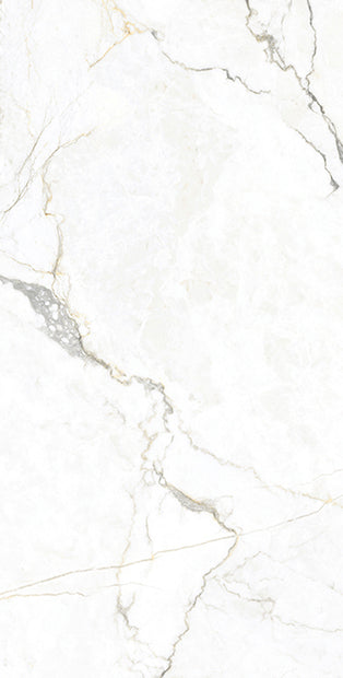 Vintage Blanco Marble Look Porcelain Tiles 600x1200 tile