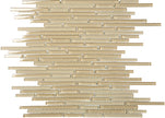 Bullets Rawsilk Crystal Glass Mosaic tile