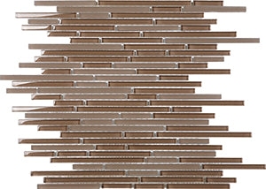 Bullets Coco Crystal Glass Mosaic tile