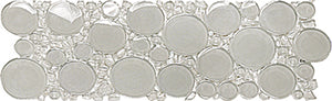 Bubbles Oxygen Crystal Glass Mosaic 100x300mm tile