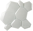 Watercube Oxygen 3D Crystal Glass Mosaic 295x300mm tile