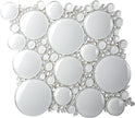 Iceberg Super White 3D Crystal Glass Mosaic 295x300mm tile