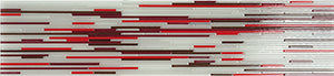 Matrix Rose Blend Crystal Glass Mosaic tile