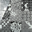 Renaissance Classic Black Glass Tiles 200x200mm tile