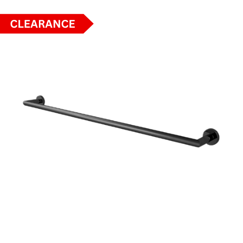 Eva Single Towel Rail 600mm - matte-black