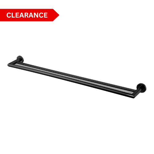 Eva Double Towel Rail 750mm - matte-black