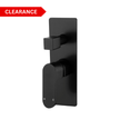 Eva Mini Shower Diverter Mixer - matte-black