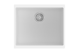 Navona Enigma N100S Single Bowl Granite Sink 530 x 460 x 200mm Snova White