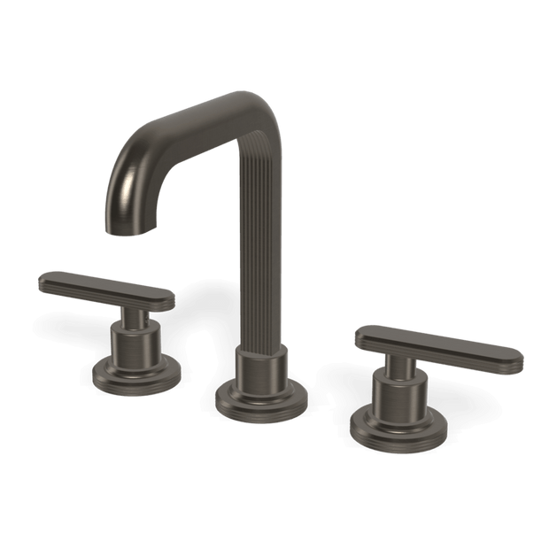 Park Lane 3 Hole Basin Set in Brushed Black Chrome