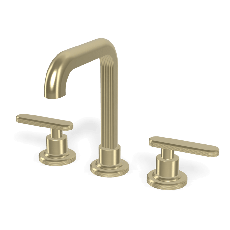 Park Lane 3 Hole Basin Set in Brushed Champagne