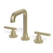 Park Lane 3 Hole Basin Set in Brushed Champagne