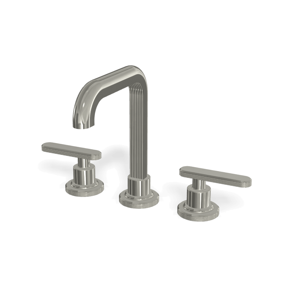 Park Lane 3 Hole Basin Set in Polished Nickel