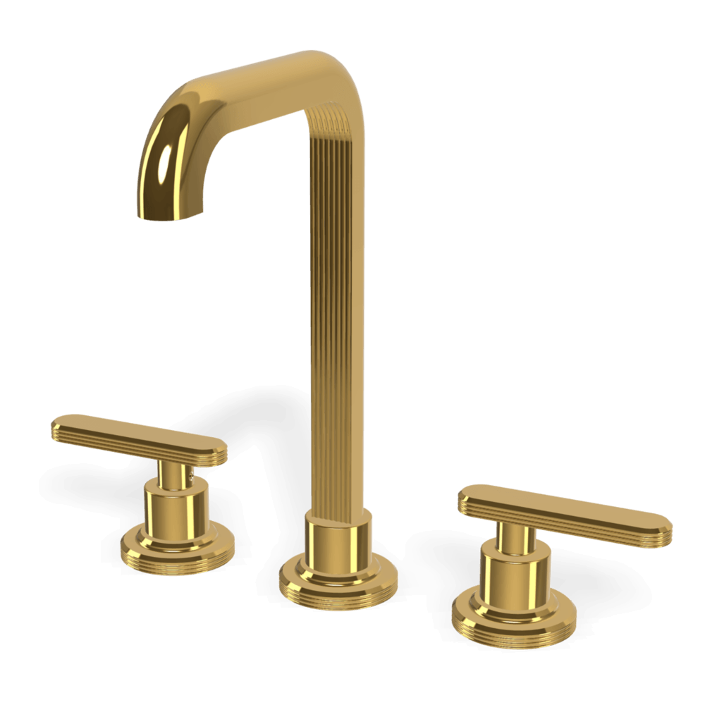 Park Lane 3 Hole High Basin Set in Gold