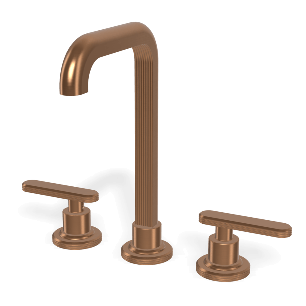 Park Lane 3 Hole High Basin Set in Brushed Amber Bronze