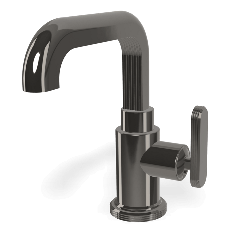 Park Lane Basin Mixer in Black Chrome